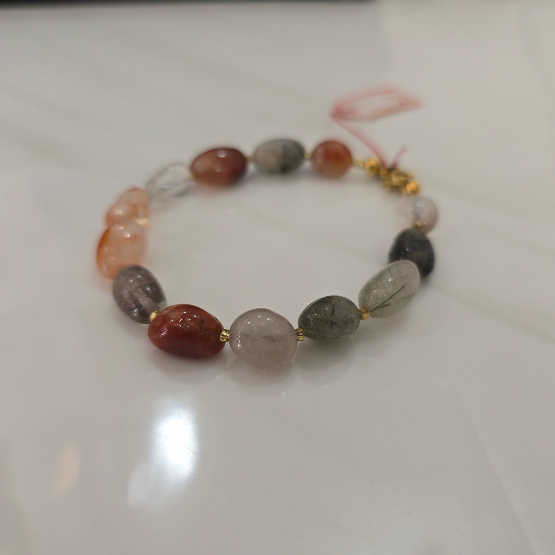 Mix Rutilated Quartz Bracelet