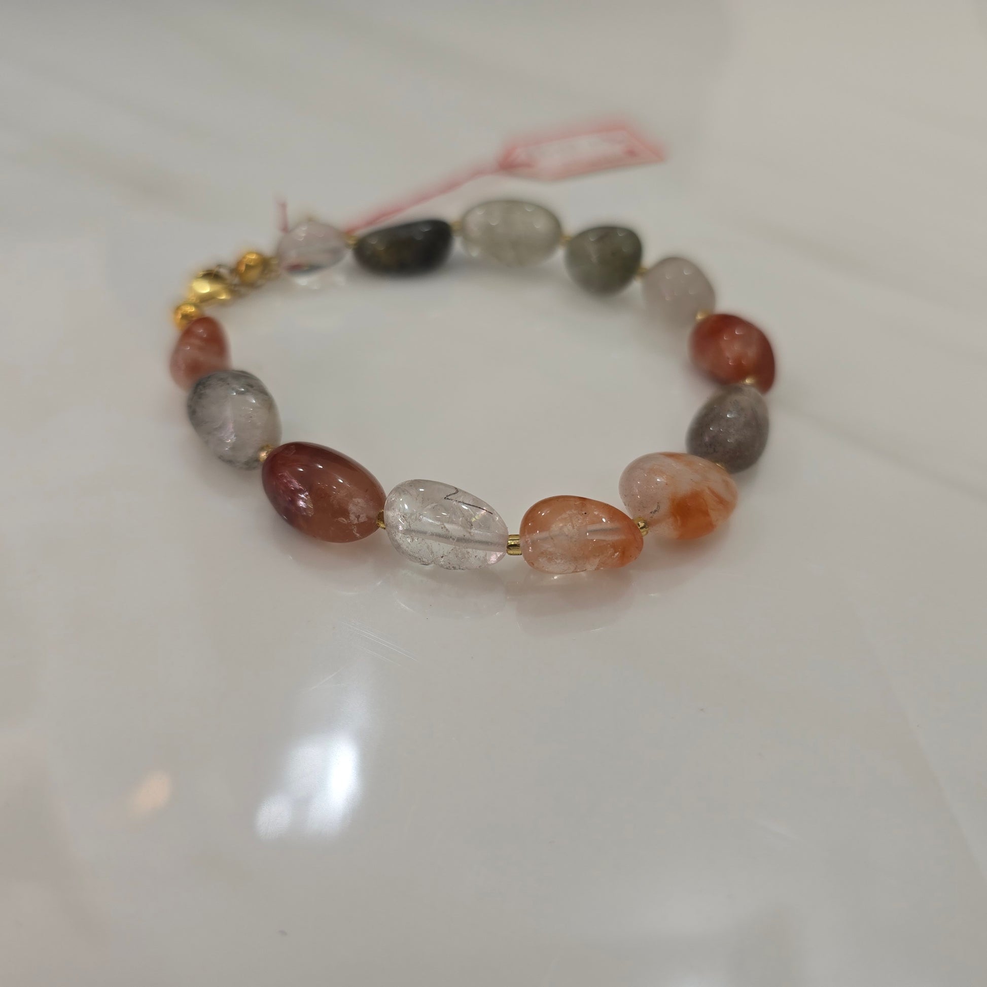 Mix Rutilated Quartz Bracelet