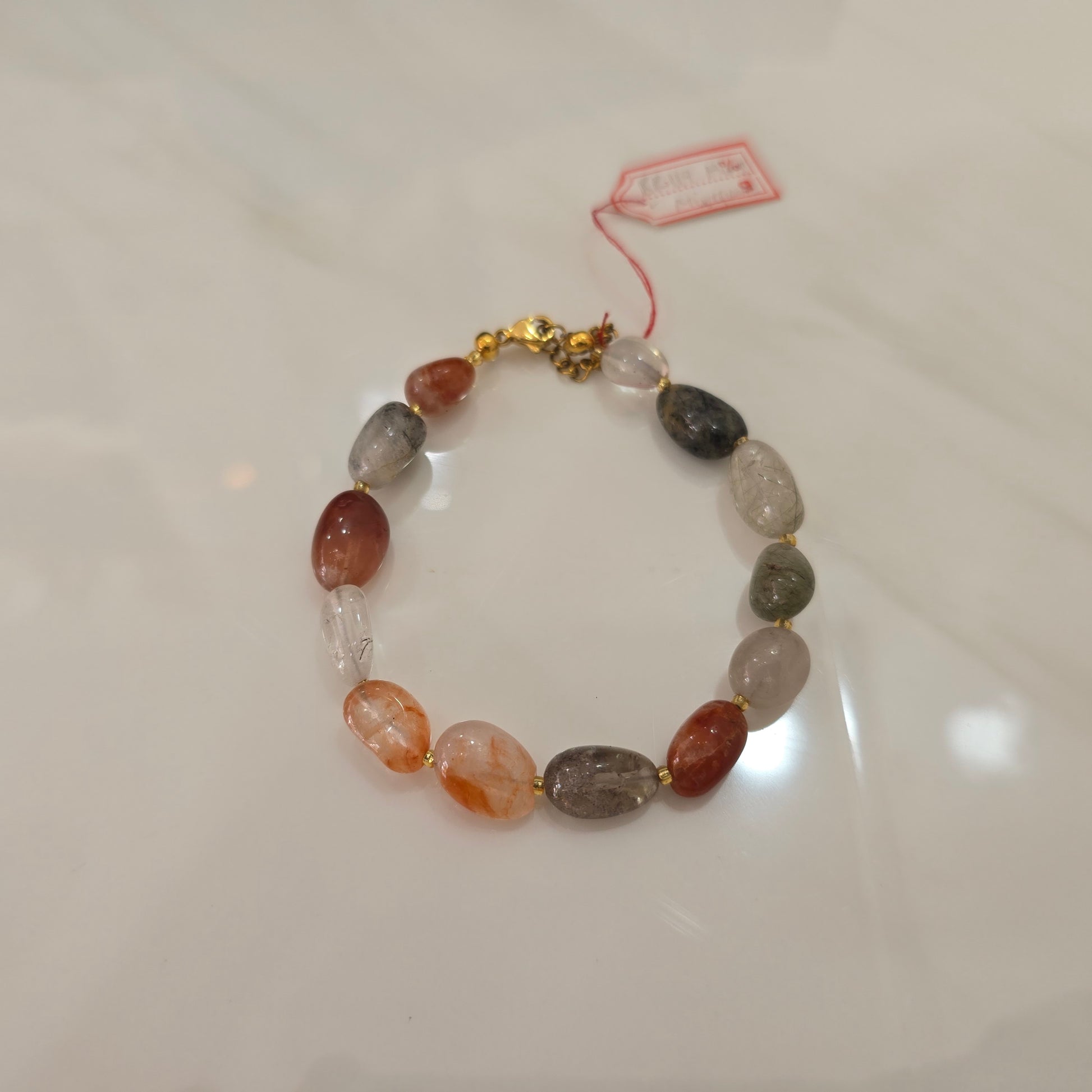 Mix Rutilated Quartz Bracelet