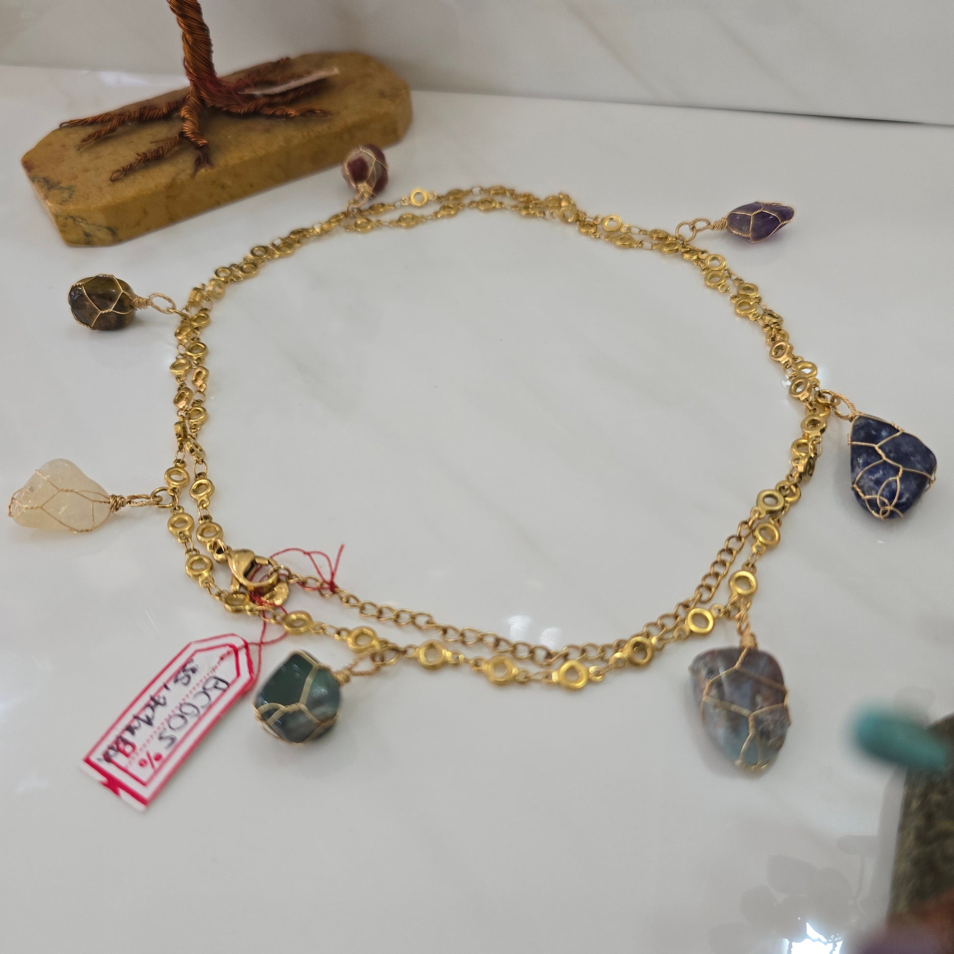 7 Chakra waist chain